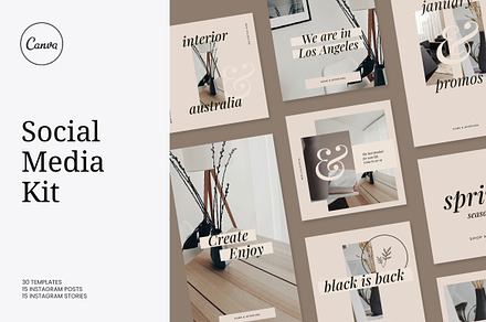 Social Media Kit CANVA