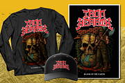Dawnee Thrash Metal Display Font, a Font by Ronny Studio (Thumbnail 6 of 9)