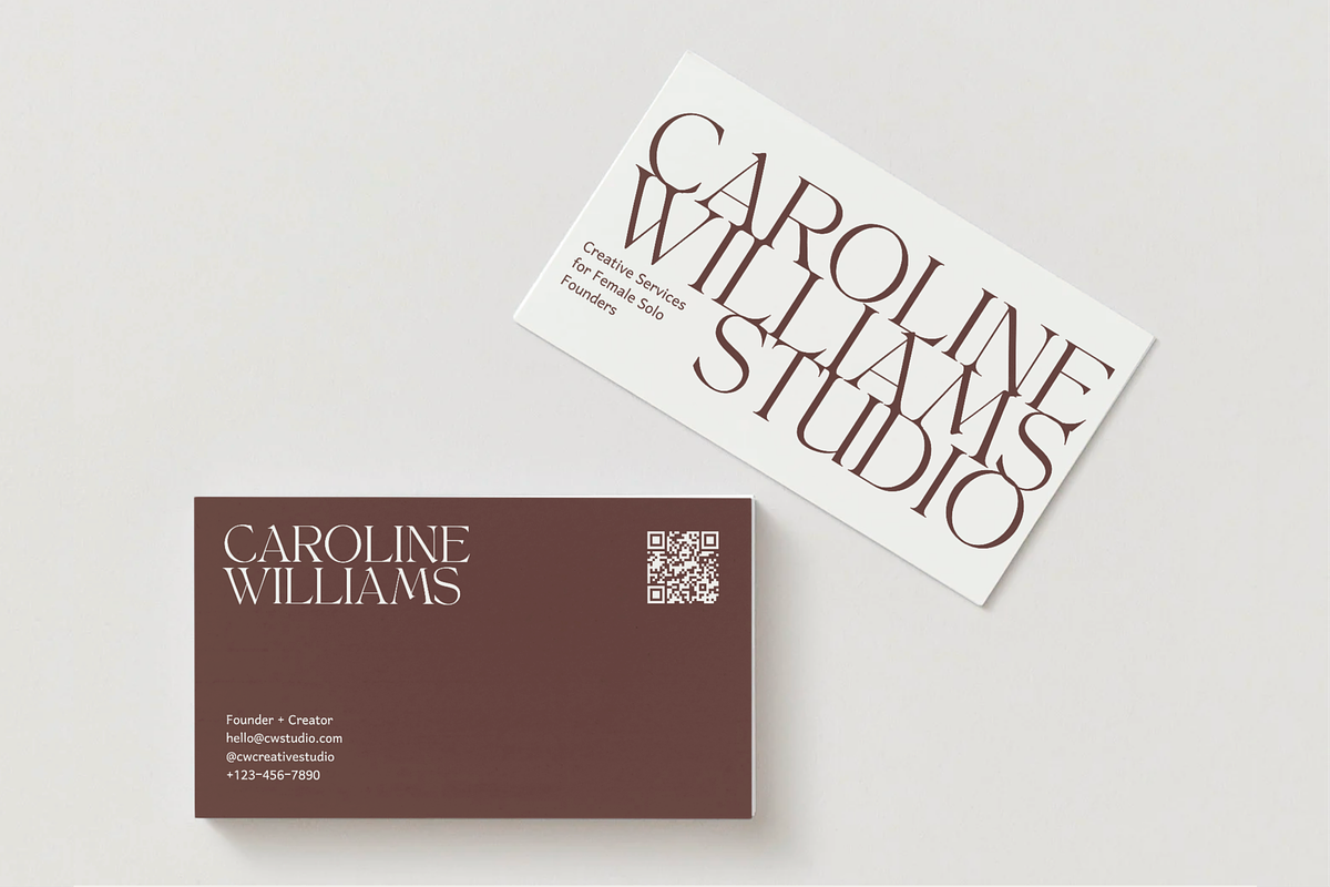 Creator Business Card Template Canva, a Business Card Template by LePosey Studio (Photo 2 of 8)