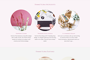 Femme Flora WordPress Feminine Theme, a WordPress Template by Creatika (Thumbnail 4 of 6)