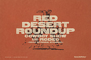 Grand Island - A Woodtype Font, a Sans Serif Font by Komet & Flicker (Thumbnail 14 of 15)