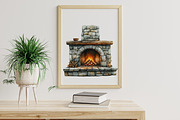 Watercolor Winter Cozy Clipart, an Illustration by Libby Wishes (Thumbnail 5 of 7)