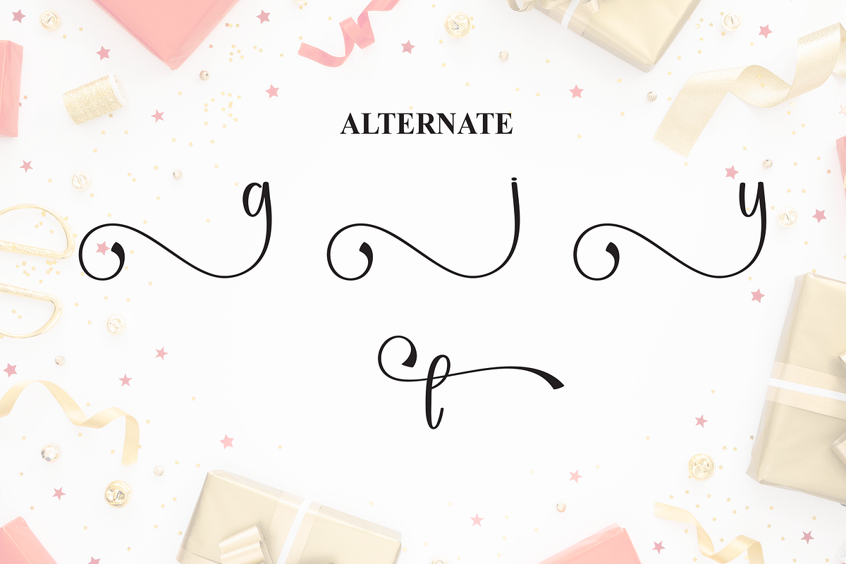 Birthday | Script Font, a Handwritten Font by Scratchones (Photo 8 of 9)