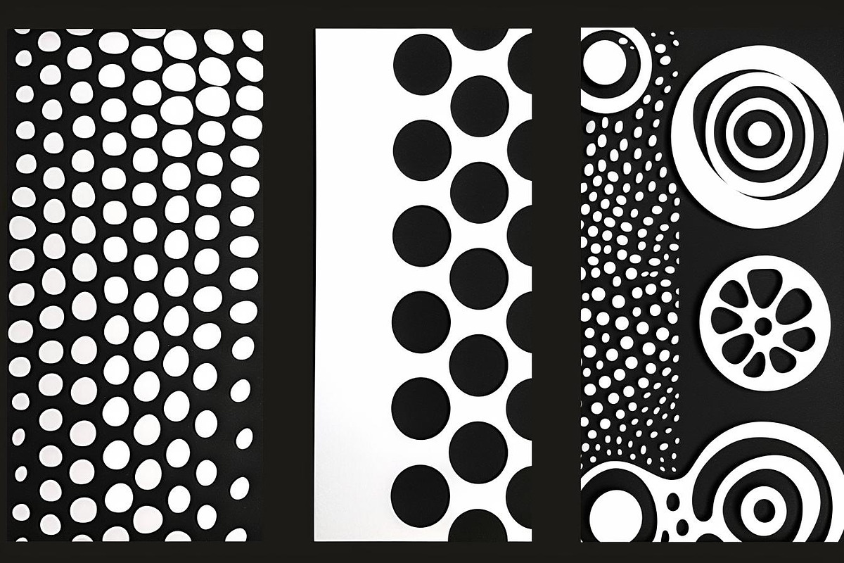 Decorative Geometric Vector Panels, an Illustration by hafijul (Photo 7 of 9)