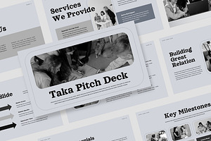 Taka : Pitch Deck Kit Keynote, a Presentation Template by Punkl Camp