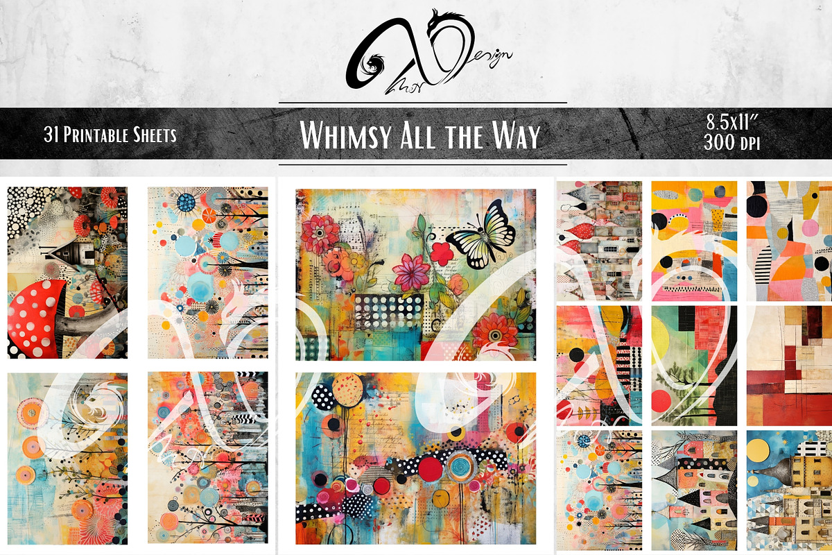 Whimsy All the Way, a Person Illustration by NiiiNArt