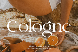 Cologne - Elegant & Modern Serif, a Serif Font by schrifttype