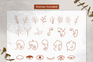 Boho Stamp Brushes For Procreate