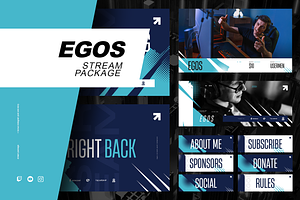 EGOS Stream Package Canva Template