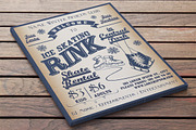 Ice Skating Rink Flyers & Invitation, an Invitation Template by Paul Lesser (Thumbnail 2 of 7)