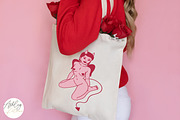 7 Devil Pinup VDay Girls Clipart, a Person Illustration by Ashley Katrina (Thumbnail 7 of 9)