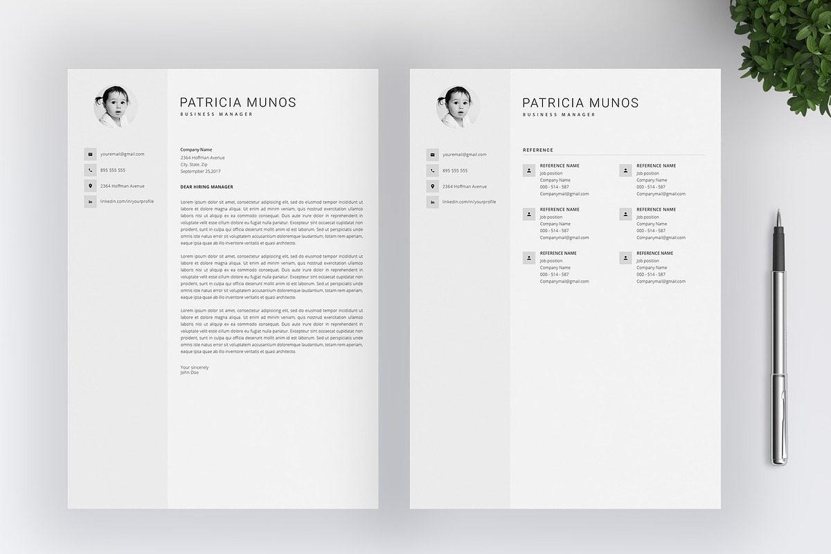 Resume Template 4 pages, a Resume Template by SalientResume (Photo 5 of 5)