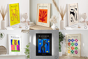 Matisse Modern Gallery 2, a Background Graphic by Wall Art Print Studio (Thumbnail 6 of 11)