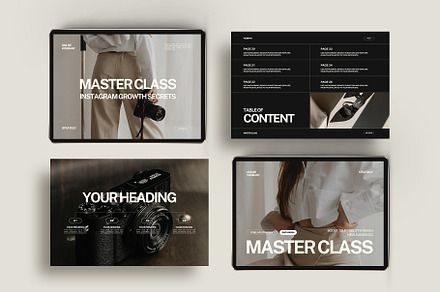 Webinar Slide Deck for Coach VIII, a Presentation Template by Instprofi | Studio Estimo