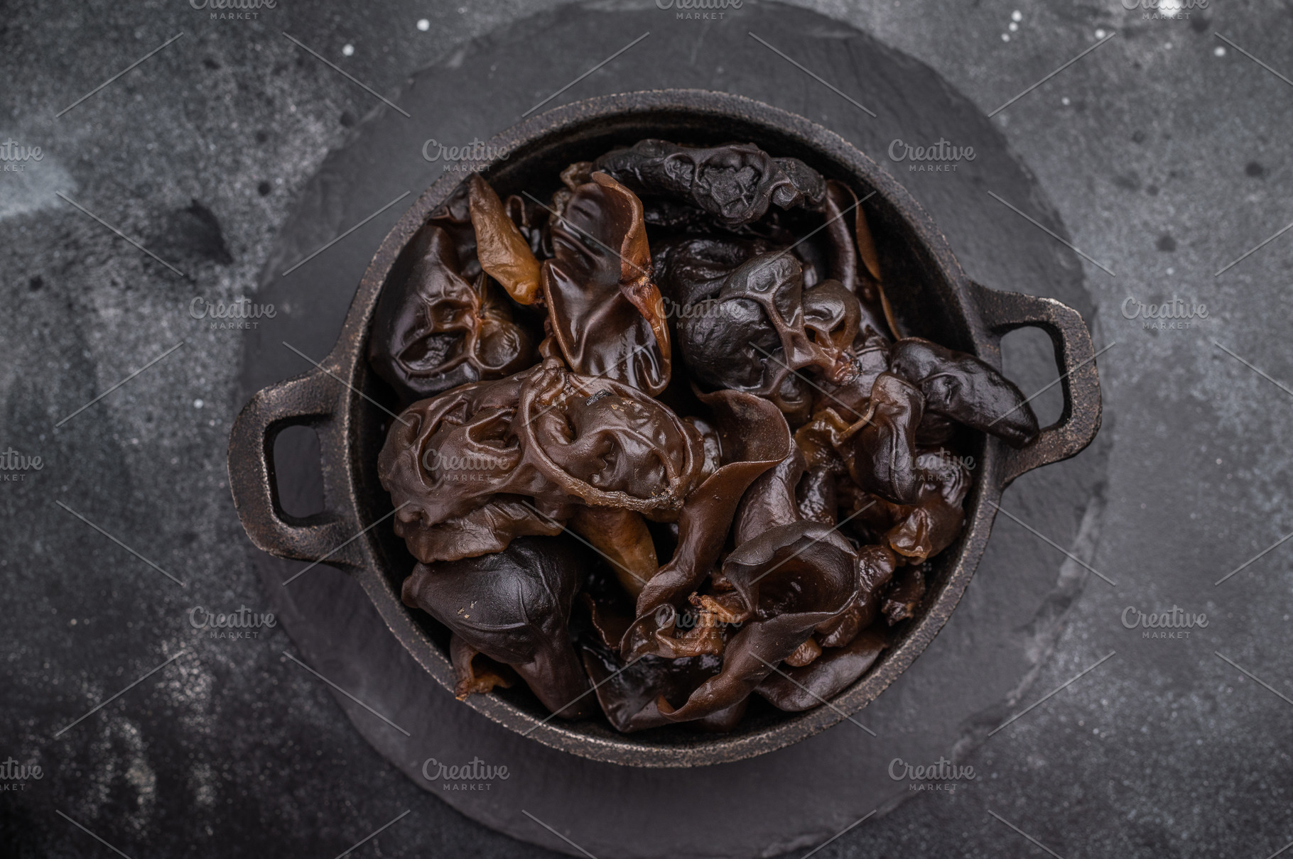 A bowl of fresh wood ear mushrooms, perfect for health conscious, a Food & Drink Photo by composter-box@mail.ru