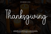 Thanksgiving, a Handwritten Font by InermediaSTUDIO (Thumbnail 1 of 8)