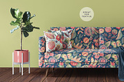 Delicate Butterflies, Floral Pattern, a Pattern Graphic by Velliniki (Thumbnail 4 of 11)