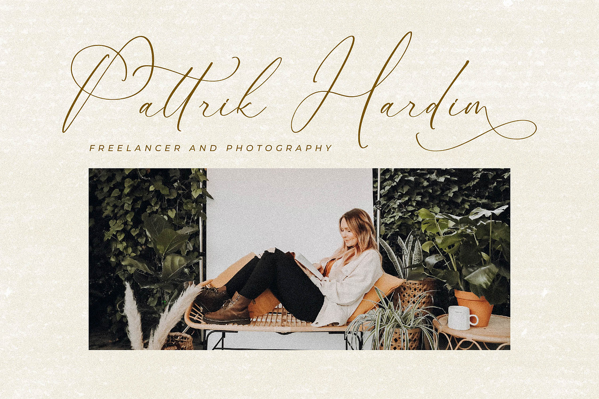 Balleryna Charlote Calligraphy Font, a Script Font by Storytype Studio (Photo 8 of 15)