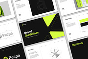 Minimal Brand Guidelines Template, a Branding & Logo Template by Templeste (Thumbnail 1 of 6)
