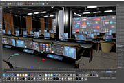 TV Studio Control Room 1, an Architecture 3D Model by akerStudio (Thumbnail 40 of 42)