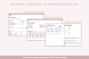 Notion Template Business Planner