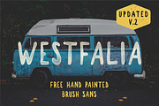 Westfalia V.2 - Hand Drawn Font, a Sans Serif Font by Surplus Type Co (Thumbnail 1 of 5)