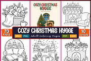 Cozy Christmas Hygge, a Seasonal Illustration by Ink Gallery (Thumbnail 1 of 4)
