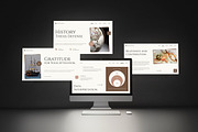 Brown White Simple Thesis Defense, a Presentation Template by Claymoon Lab (Thumbnail 1 of 4)