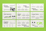 Cream Modern Pitch Deck Google Slide, a Presentation Template by graphicook (Thumbnail 2 of 4)