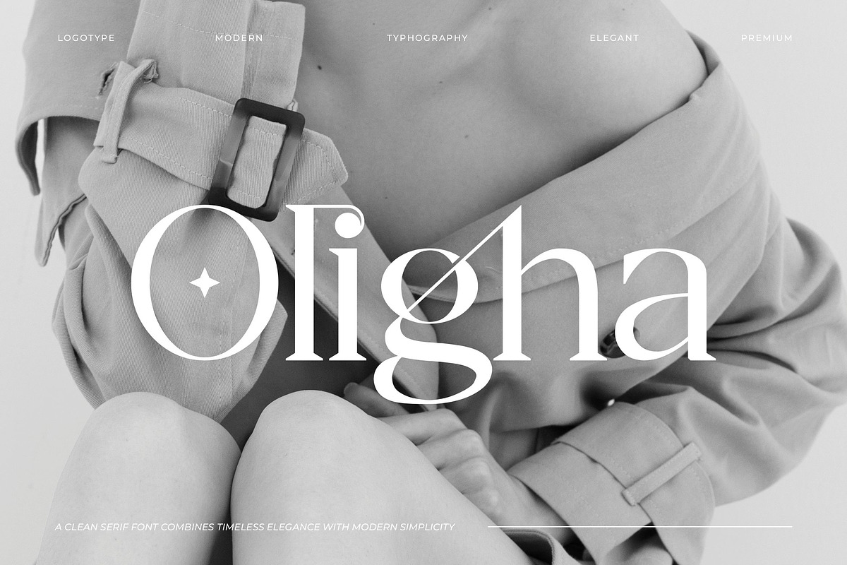 Oligha || Modern Classy Serif Font, a Serif Font by Ermedia Studio (Photo 1 of 10)