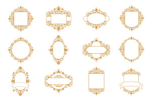 30 Damask Pattern Frames 02