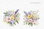 Wildflower Soft Floral Bouquet, a Decorative Illustration by ThaismotaCreativeCo (Thumbnail 8 of 12)