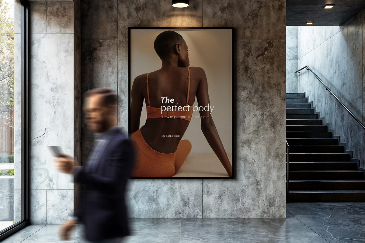 Underground Wall Poster Mockups, an Advertising Mockup by Dikarte.Store (Photo 6 of 8)