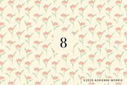 Minimalist Botanical Pattern Bundle, a Pattern Graphic by Adrienne Morris (Thumbnail 10 of 14)