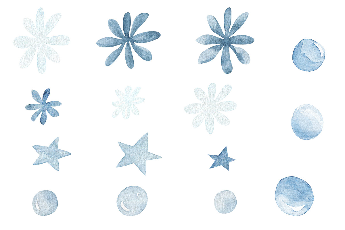 Watercolor Christmas illustrations, a Decorative Illustration by Nataliia Pyzhova (Photo 9 of 10)
