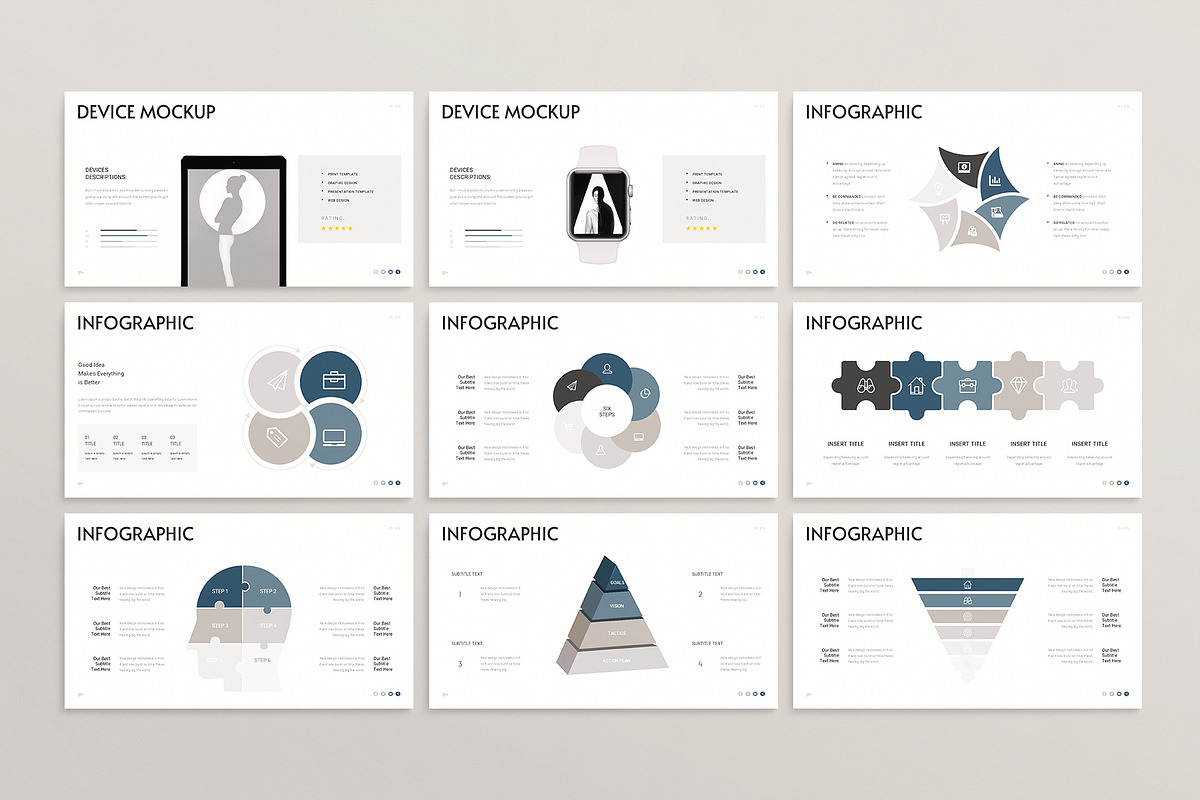 Minimal Business Plan Template Canva, a Presentation Template by ArtisanaAura (Photo 18 of 20)