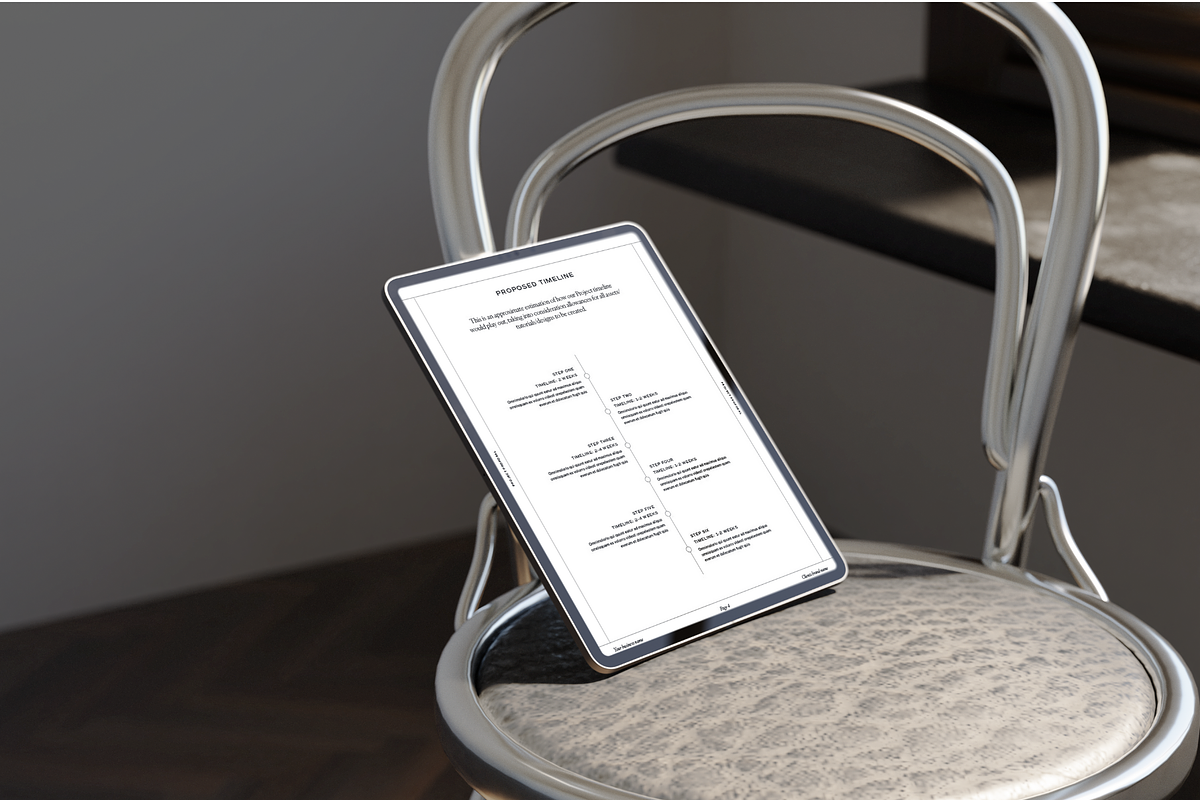 Project Proposal Template, a Presentation Template by ByApril.Co Creative House (Photo 7 of 7)