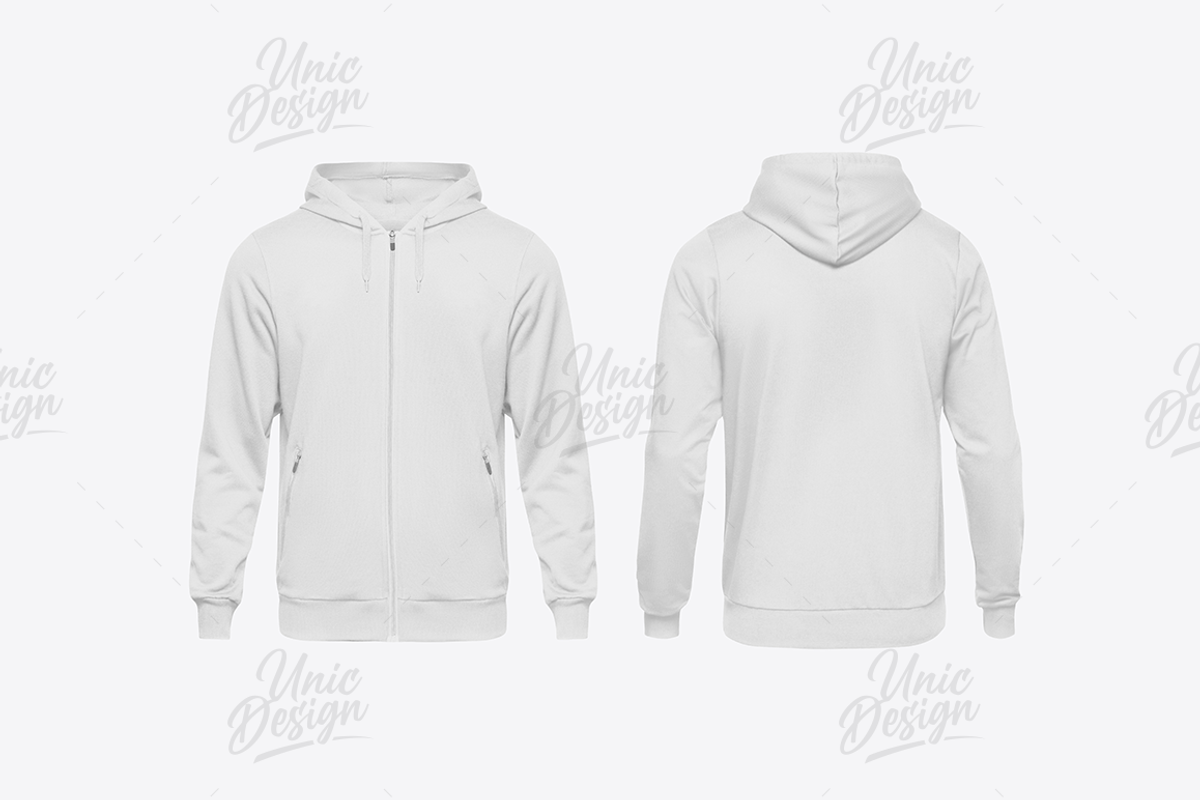 Hoodie Sweatshirt Mockup, an Apparel Mockup by UnicDesign (Photo 2 of 3)