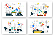 10 Community Garden Illustration, a Person Illustration by denayunebgt (Thumbnail 2 of 4)
