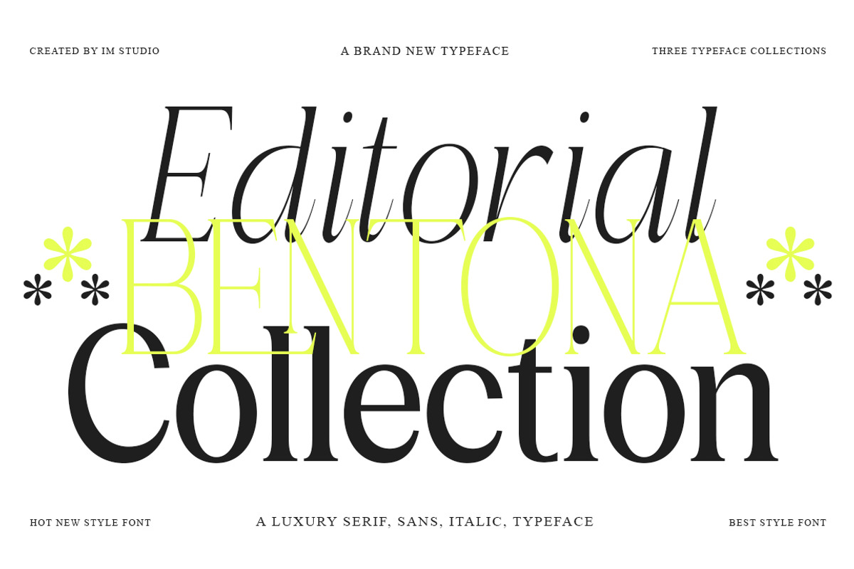 Bentona Athiroen Complete| 405 Style, a Serif Font by IM Studio (Photo 2 of 12)