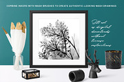 Inky Business Ink & Wash Procreate, a Brushes & More by DeloresArt (Thumbnail 11 of 12)
