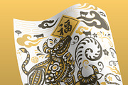 CHINESE NEW YEAR 2021 YEAR OF THE OX, an Illustration by www.lemongraphic.design (Thumbnail 2 of 5)