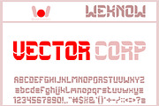 Robot Design Font, a Font by weknow (Thumbnail 3 of 8)
