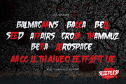 Sleepless - Hand Drawn Horror Brush, a Font by Gassstype (Thumbnail 7 of 8)