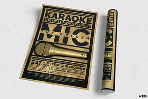 Karaoke Flyer Template V5