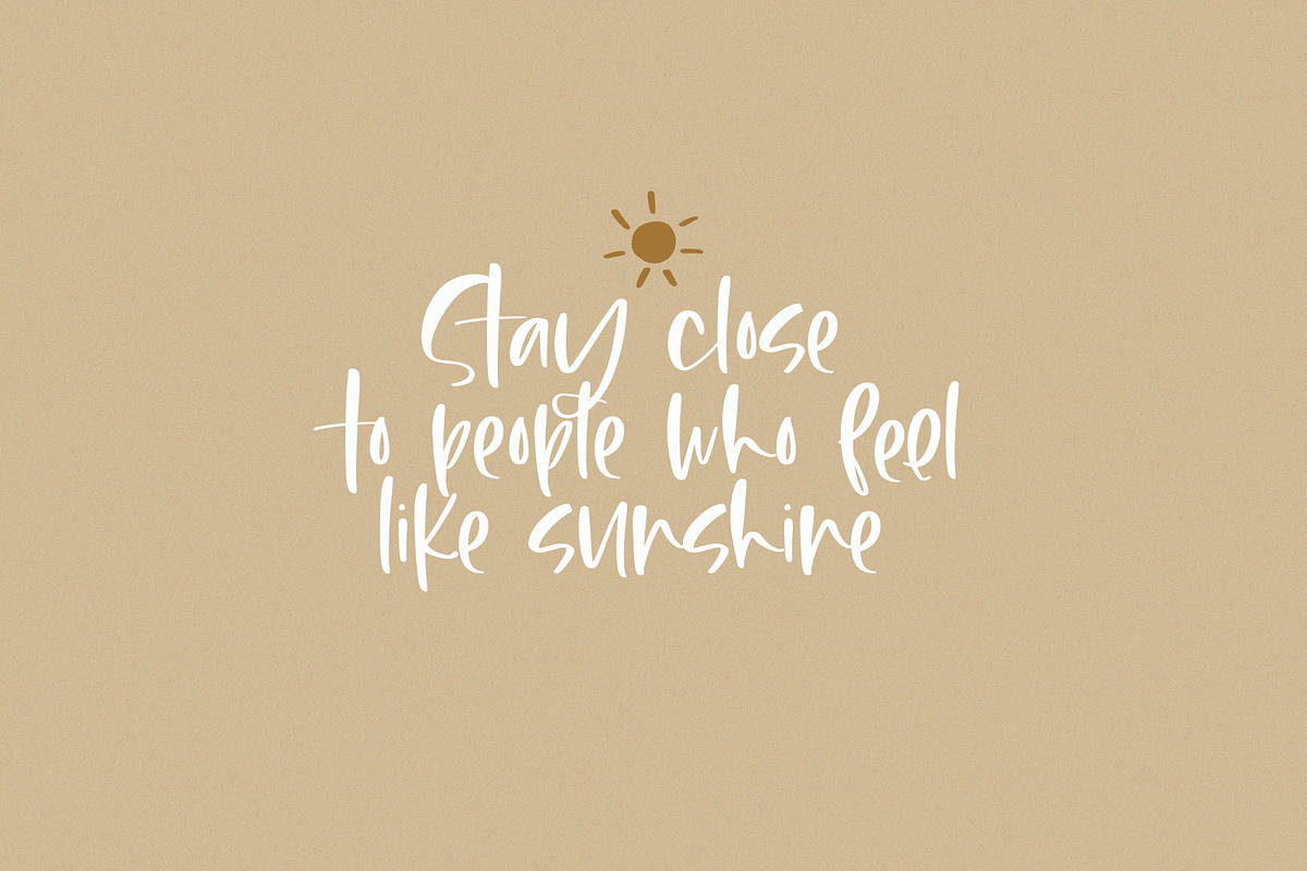 Maybe | Script Font + Doodles, a Script Font by KA Designs (Photo 11 of 15)