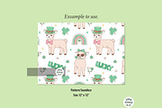 Lucky Lambs Seamless Pattern, a Seasonal Illustration by TitaLivingArt (Thumbnail 12 of 13)