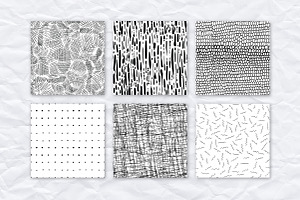 26 Ink Effect Seamless Patterns