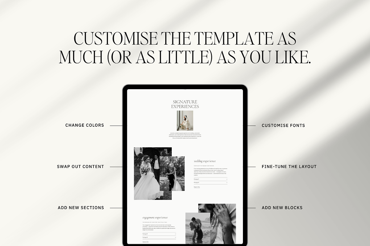 Website Template Squarespace: Dahlia, a Squarespace Template by Candor Templates (Photo 14 of 18)