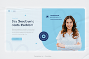 Dental Care and Clinic PowerPoint, a Presentation Template by Pixslides (Thumbnail 4 of 8)